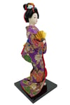 JaponyaDünyadan HediyelerDNY-HDZMRT14Keskin Hediyelik Eşya Ve TekstilJapon Kimonolu Geyşa Bebek Biblo 30 cm No.14