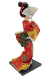 JaponyaDünyadan HediyelerDNY-HDZMRT15Keskin Hediyelik Eşya Ve TekstilJapon Kimonolu Geyşa Bebek Biblo 30 cm No.15