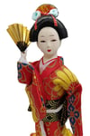 JaponyaDünyadan HediyelerDNY-HDZMRT15Keskin Hediyelik Eşya Ve TekstilJapon Kimonolu Geyşa Bebek Biblo 30 cm No.15