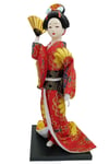 JaponyaDünyadan HediyelerDNY-HDZMRT15Keskin Hediyelik Eşya Ve TekstilJapon Kimonolu Geyşa Bebek Biblo 30 cm No.15