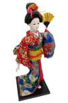 JaponyaDünyadan HediyelerDNY-HDZMRT17Keskin Hediyelik Eşya Ve TekstilJapon Kimonolu Geyşa Bebek Biblo 30 cm No.17