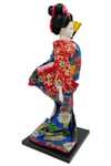 JaponyaDünyadan HediyelerDNY-HDZMRT17Keskin Hediyelik Eşya Ve TekstilJapon Kimonolu Geyşa Bebek Biblo 30 cm No.17