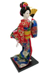 JaponyaDünyadan HediyelerDNY-HDZMRT17Keskin Hediyelik Eşya Ve TekstilJapon Kimonolu Geyşa Bebek Biblo 30 cm No.17