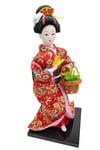 JaponyaDünyadan HediyelerDNY-HDZMRT18Keskin Hediyelik Eşya Ve TekstilJapon Kimonolu Geyşa Bebek Biblo 30 cm No.18