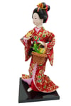 JaponyaDünyadan HediyelerDNY-HDZMRT18Keskin Hediyelik Eşya Ve TekstilJapon Kimonolu Geyşa Bebek Biblo 30 cm No.18