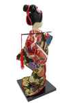 JaponyaDünyadan HediyelerDNY-HDZMRT19Keskin Hediyelik Eşya Ve TekstilJapon Kimonolu Geyşa Bebek Biblo 30 cm No.19