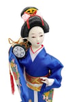 JaponyaDünyadan HediyelerDNY-HDZMRT20Keskin Hediyelik Eşya Ve TekstilJapon Kimonolu Geyşa Bebek Biblo 30 cm No.20