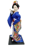 JaponyaDünyadan HediyelerDNY-HDZMRT20Keskin Hediyelik Eşya Ve TekstilJapon Kimonolu Geyşa Bebek Biblo 30 cm No.20