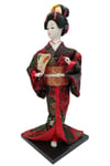 JaponyaDünyadan HediyelerDNY-HDZMRT21Keskin Hediyelik Eşya Ve TekstilJapon Kimonolu Geyşa Bebek Biblo 30 cm No.21