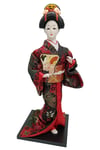 JaponyaDünyadan HediyelerDNY-HDZMRT21Keskin Hediyelik Eşya Ve TekstilJapon Kimonolu Geyşa Bebek Biblo 30 cm No.21