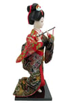 JaponyaDünyadan HediyelerDNY-HDZMRT22Keskin Hediyelik Eşya Ve TekstilJapon Kimonolu Geyşa Bebek Biblo 30 cm No.22