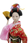 JaponyaDünyadan HediyelerDNY-HDZMRT23Keskin Hediyelik Eşya Ve TekstilJapon Kimonolu Geyşa Bebek Biblo 30 cm No.23