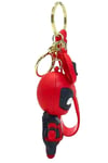 KanadaDünyadan HediyelerDNY-HD100635Keskin Hediyelik Eşya Ve TekstilDeadpool 3D Silikon Anahtarlık Kırmızı Siyah
