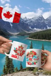 KanadaDünyadan HediyelerDNY-HDMUGB32Keskin Hediyelik Eşya Ve TekstilKanada Kupa Bardak 2 Adet Seyahat Hatıra Canada Mug