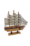 KarayiplerDünyadan HediyelerDNY-HD100215Keskin Hediyelik Eşya Ve TekstilDekoratif Ahşap El Yapımı Yelkenli Gemi