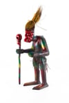 KenyaDünyadan HediyelerOZ-YRL-04Keskin Hediyelik Eşya Ve TekstilAfrikalı Yerli Primitif Aborjin Savaşçı Temalı 55 cm