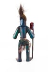 KenyaDünyadan HediyelerOZ-YRL-04Keskin Hediyelik Eşya Ve TekstilAfrikalı Yerli Primitif Aborjin Savaşçı Temalı 55 cm