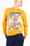 KübaDünyadan HediyelerDNY-HD100014Keskin Hediyelik Eşya Ve TekstilHavana Unisex Pamuklu Slim Fit Sweatshirt Medium
