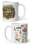 KübaDünyadan HediyelerDNY-HDMUGB34Keskin Hediyelik Eşya Ve TekstilKüba Kupa Bardak 2 Adet Seyahat Hatıra Cuba Mug