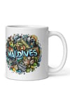 MaldivlerDünyadan HediyelerDNY-HDMUGB23Keskin Hediyelik Eşya Ve TekstilMaldivler Kupa Bardak 2 Adet Seyahat Hatıra Maldives Mug