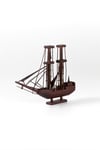 MaldivlerDünyadan HediyelerOZ-AHGM-13Keskin Hediyelik Eşya Ve TekstilEXCEL|373Dekoratif  Ahşap Yelkenli Gemi 24 cm Biblo
