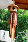 MalezyaDünyadan HediyelerDNY-HD100430Keskin Hediyelik Eşya Ve TekstilHasır Kuş Yuvalı Bambu Rüzgar Çanı 45 cm