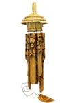 MalezyaDünyadan HediyelerDNY-HD100430Keskin Hediyelik Eşya Ve TekstilHasır Kuş Yuvalı Bambu Rüzgar Çanı 45 cm