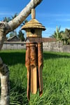 MalezyaDünyadan HediyelerDNY-HD100430Keskin Hediyelik Eşya Ve TekstilHasır Kuş Yuvalı Bambu Rüzgar Çanı 45 cm
