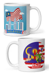 MalezyaDünyadan HediyelerDNY-HDMUGB22Keskin Hediyelik Eşya Ve TekstilMalezya Kupa Bardak 2 Adet Seyahat Hatıra Malaysia Mug