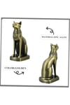 MısırDünyadan HediyelerDNY-B5918Keskin Hediyelik Eşya Ve TekstilAntik Mısır Kedi Heykeli Bastet Metal Dekoratif Hediyelik Biblo 8x15cm