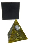 MısırDünyadan HediyelerDNY-SA-0498Keskin Hediyelik Eşya Ve TekstilAntik Mısır Piramit Saatli Metal Dekoratif Hediyelik Biblo 10x11cm