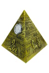MısırDünyadan HediyelerDNY-SA-0498Keskin Hediyelik Eşya Ve TekstilAntik Mısır Piramit Saatli Metal Dekoratif Hediyelik Biblo 10x11cm
