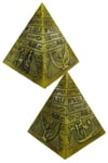 MısırDünyadan HediyelerDNY-SA-0498Keskin Hediyelik Eşya Ve TekstilAntik Mısır Piramit Saatli Metal Dekoratif Hediyelik Biblo 10x11cm