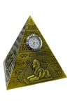 MısırDünyadan HediyelerDNY-SA-0498Keskin Hediyelik Eşya Ve TekstilAntik Mısır Piramit Saatli Metal Dekoratif Hediyelik Biblo 10x11cm