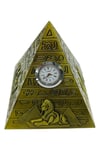 MısırDünyadan HediyelerDNY-SA-0498Keskin Hediyelik Eşya Ve TekstilAntik Mısır Piramit Saatli Metal Dekoratif Hediyelik Biblo 10x11cm