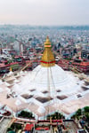 NepalDünyadan HediyelerKRTSFRSCMGNT-437Keskin Hediyelik Eşya Ve TekstilNepal Boudhanath Stupa Fresco Magnet