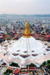 NepalDünyadan HediyelerKRTSFRSCMGNT-437Keskin Hediyelik Eşya Ve TekstilNepal Boudhanath Stupa Fresco Magnet