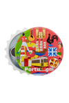 PortekizDünyadan HediyelerDNY-HD100933Keskin Hediyelik Eşya Ve TekstilPortekiz Temalı Magnet Kapak Açacak