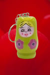 RusyaDünyadan HediyelerDNY-HDYOZGYS5Keskin Hediyelik Eşya Ve TekstilAhşap Matruşka Bebek Anahtarlık Yeşil 5cm Büyük Boy