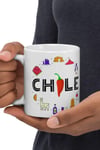 ŞiliDünyadan HediyelerDNY-HDMUGB36Keskin Hediyelik Eşya Ve TekstilŞili Kupa Bardak 2 Adet Seyahat Hatıra Chile Mug