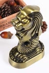 SingapurDünyadan HediyelerDNY-HD100862Keskin Hediyelik Eşya Ve TekstilVintage Metal Singapur Merlion Biblo Antik Bronz 16 cm