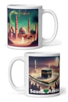 Suudi ArabistanDünyadan HediyelerDNY-HDMUGB57Keskin Hediyelik Eşya Ve TekstilSuudi Arabistan Kupa Bardak 2 Adet Seyahat Hatıra Saudi Arabia Mug