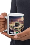Suudi ArabistanDünyadan HediyelerDNY-HDMUGB57Keskin Hediyelik Eşya Ve TekstilSuudi Arabistan Kupa Bardak 2 Adet Seyahat Hatıra Saudi Arabia Mug