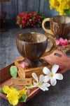 TaylandDünyadan HediyelerDNY-HD100404Keskin Hediyelik Eşya Ve TekstilHindistan Cevizi Coconat Bardak Coconut Glass