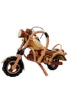 TaylandDünyadan HediyelerDNY-HD100888Keskin Hediyelik Eşya Ve TekstilDekoratif Motosiklet El Yapımı Ağaç Tayland Motor 28 cm