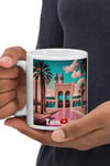 TunusDünyadan HediyelerDNY-HDMUGB58Keskin Hediyelik Eşya Ve TekstilTunus Kupa Bardak 2 Adet Seyahat Hatıra Tunisia Mug