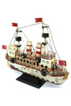 TürkiyeDünyadan HediyelerDNY-DH3303AKeskin Hediyelik Eşya Ve TekstilDekoratif Retro Metal Buharlı Gemi Vintage 34cm No.1