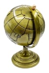 TürkiyeDünyadan HediyelerDNY-HD100864Keskin Hediyelik Eşya Ve TekstilVintage Metal Dünya Küre Biblo Antik Bronz 12 cm