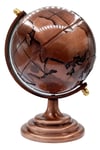 TürkiyeDünyadan HediyelerDNY-HD100865Keskin Hediyelik Eşya Ve TekstilVintage Metal Dünya Küre Biblo Antik Bakır 12 cm
