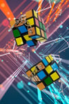 TürkiyeDünyadan HediyelerDNY-HD101383Keskin Hediyelik Eşya Ve TekstilZeka Küpü Sihirli Rubik Küp Anahtarlık
